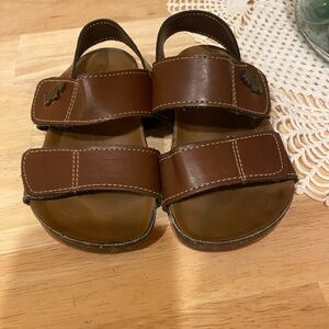 Brown Leather Sandals